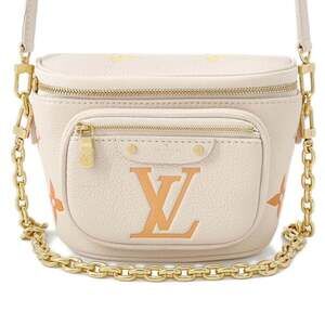 Louis Vuitton Monogram Empreinte By the Pool Mini Bum Bag M82208 2-way should...